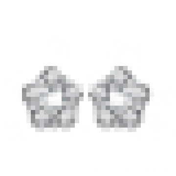 Women′s Fashion 925 Sterling Silver Star-Shaped Earrings Inlay Zircon